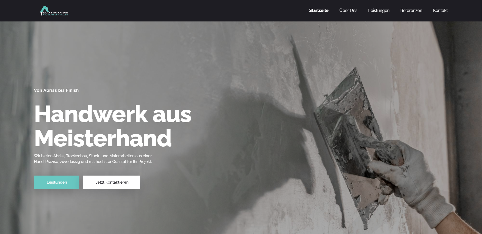 Website Kara Stuckateur