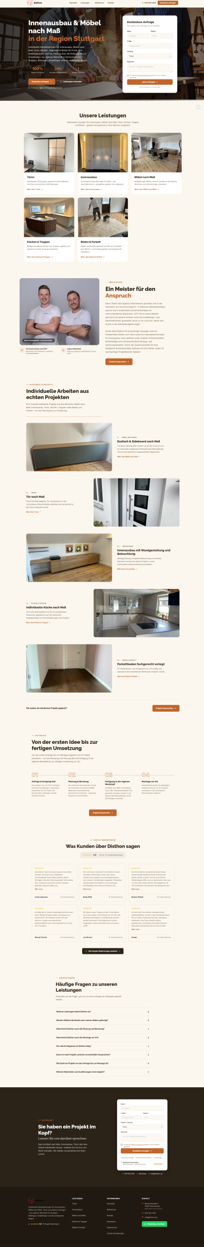Website SAN Elektrotechnik
